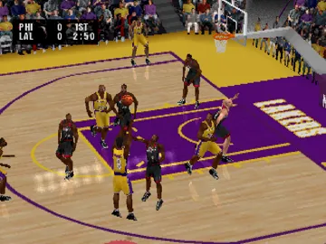 NBA Live 2002 (US) screen shot game playing